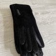 Handschoenen zwart fluweel